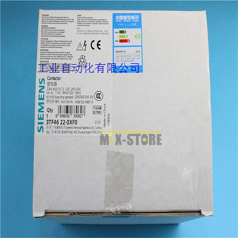 1PC Brand New Siemens 3TF4622-0XF0 AC110V 3TF4 622-0XF0