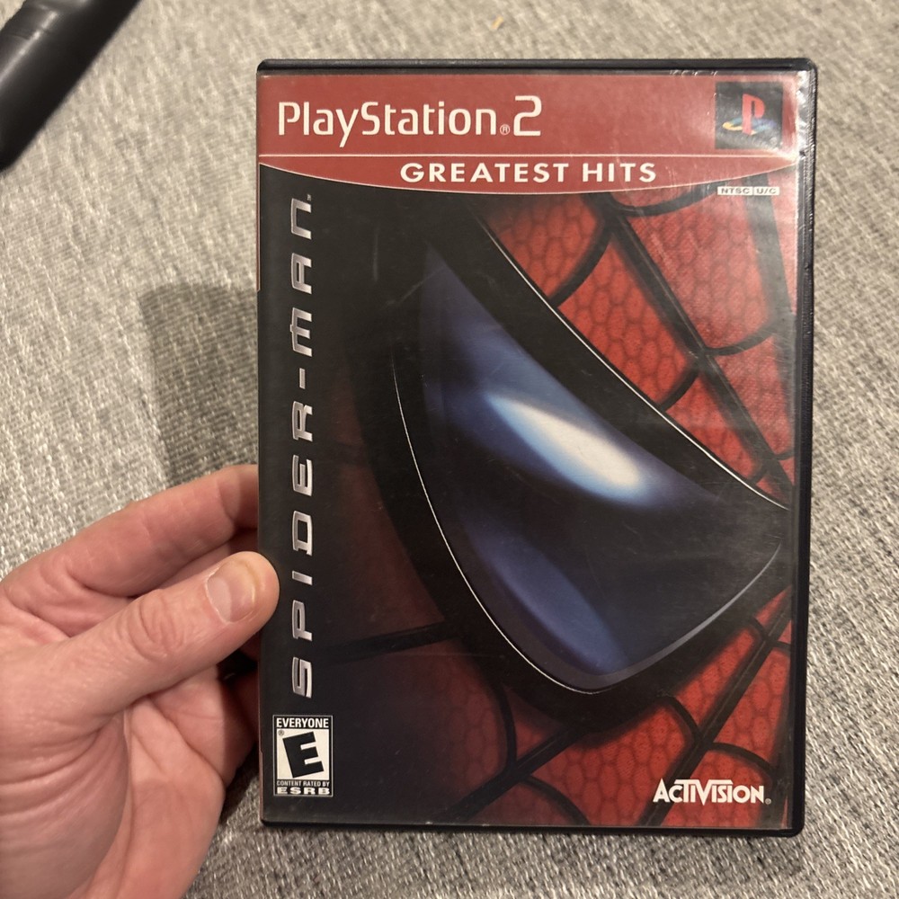 Spider-Man (Sony PS2 Greatest Hits, 2002) - CIB Complete Tested