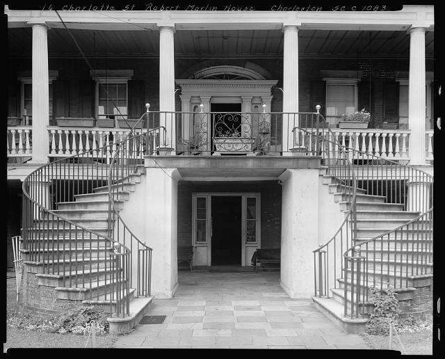 16 Charlotte Street,balconies,Charleston,South Carolina,Architecture,South,1937