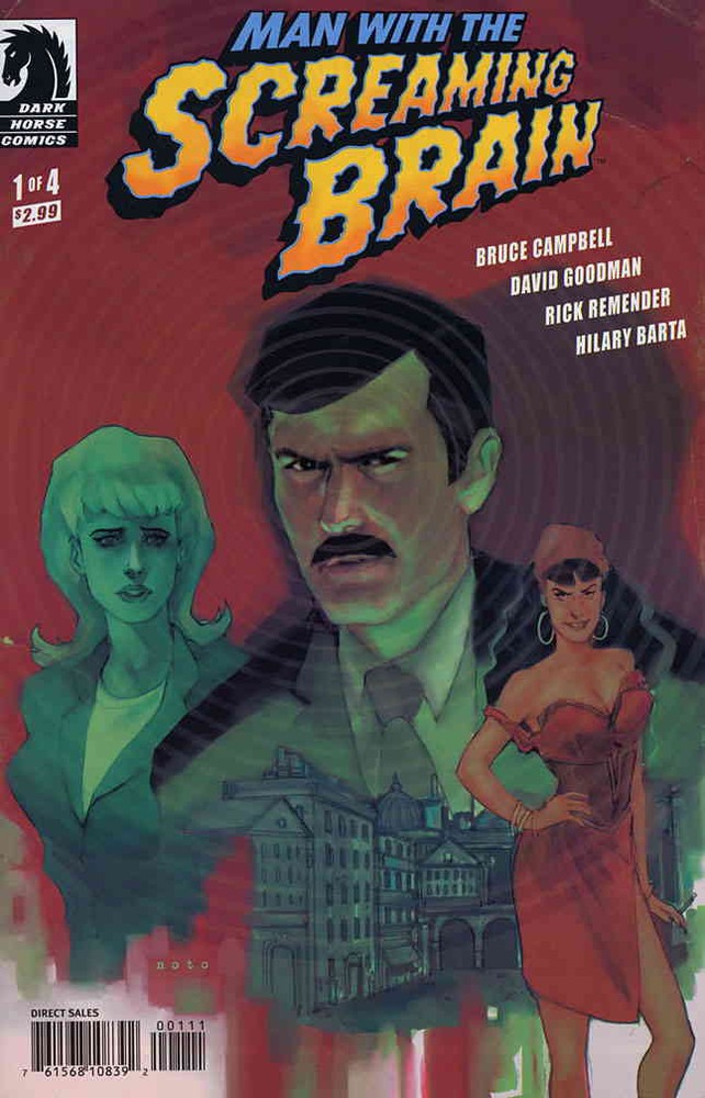 Man With the Screaming Brain #1 FN; Dark Horse | Bruce Campbell - we combine shi