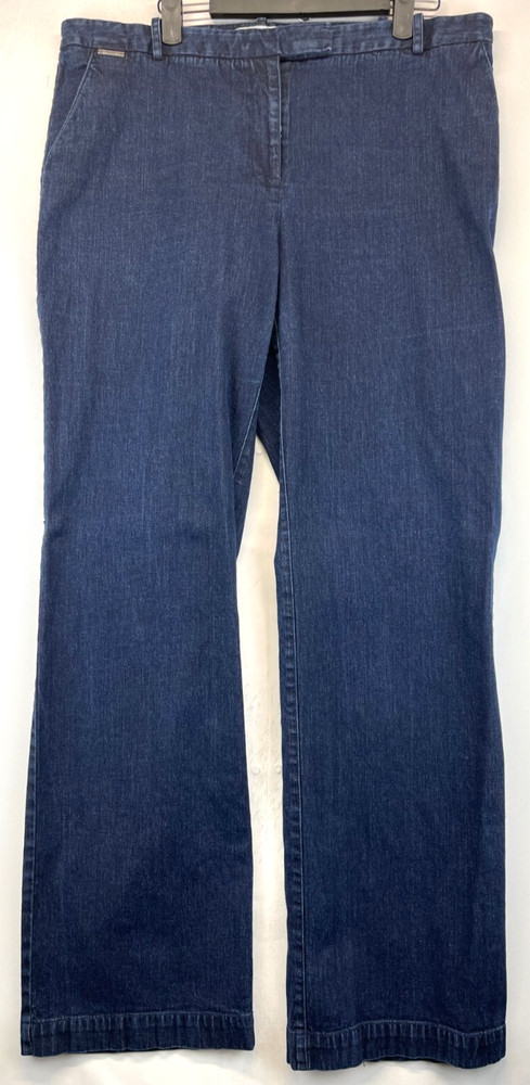 Calvin Klein Denim Pants/Jeans - Womens Size 12 - Blue - Straight (3076)