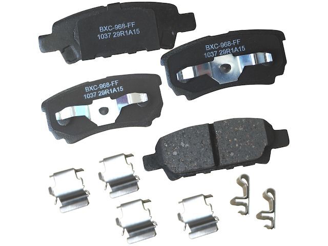 2007-2017 Jeep Patriot Rear Brake Pads Bendix 54946XKGR