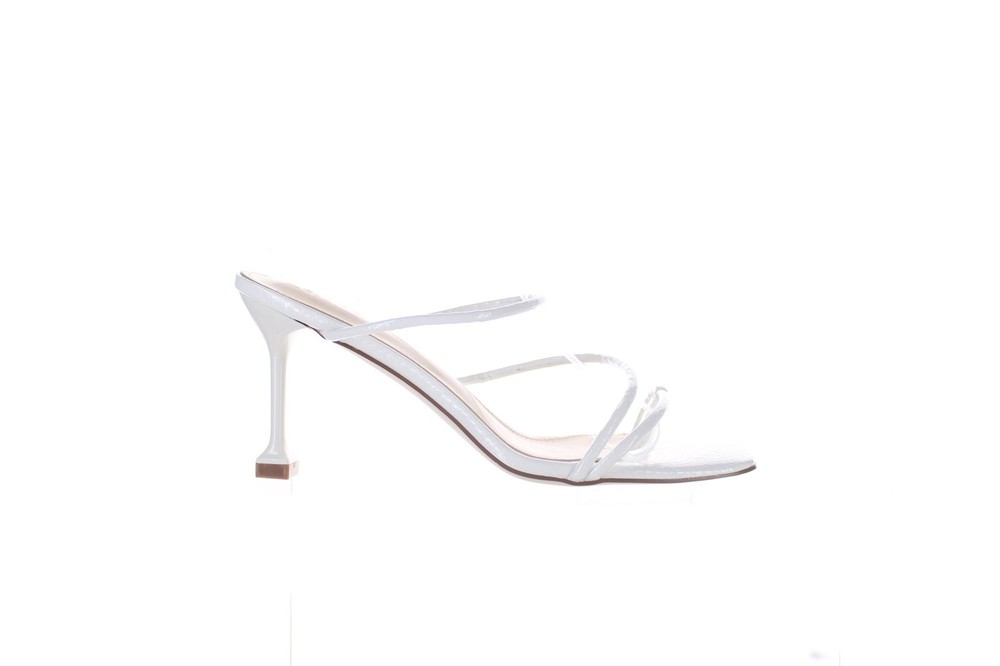 Vivianly Womens Comfortable White Sandals Size 9 Casual Summer Shoes