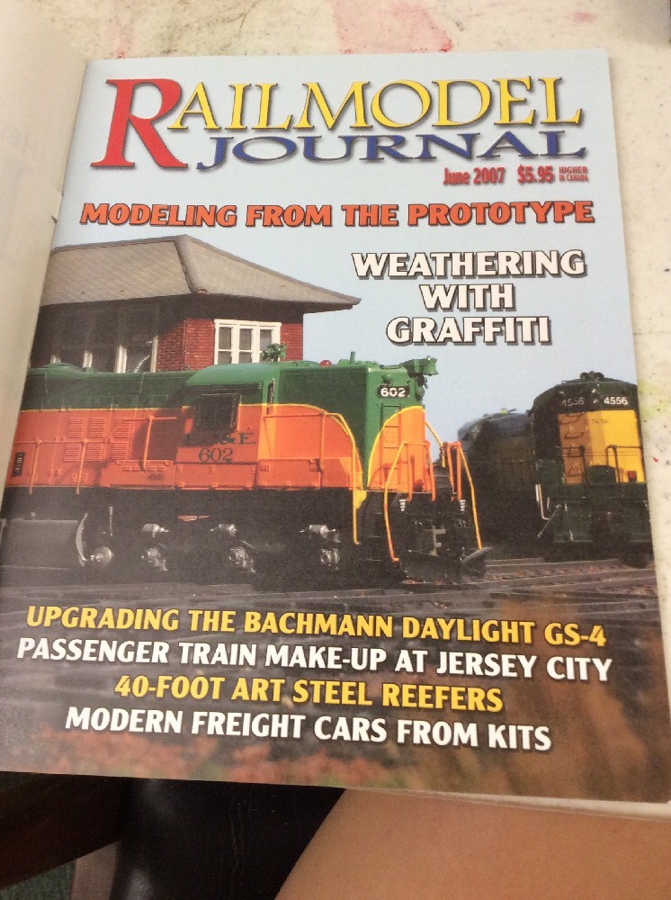 RAILMODEL JOURNAL TRAIN MAGAZINES June 2007