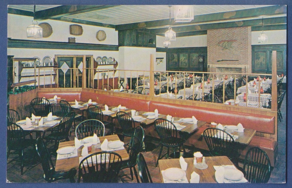 Eastland Motor Hotel Portland Maine Tavern Unposted Postcard