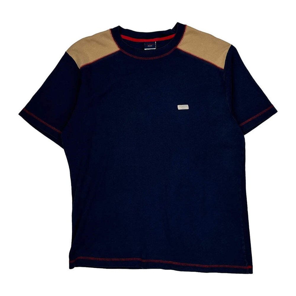 Tommy Jeans T-Shirt - Large Beige Cotton