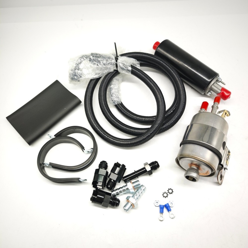 NEW GSL392 255LPH Inline LS Swap High Pressure EFI Fuel Pump w/Install Kit