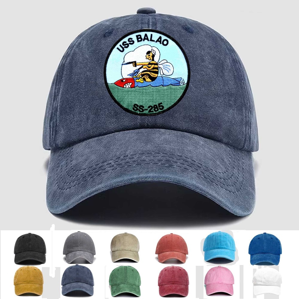 Custom Embroidered USS Balao Veteran Trucker Cap SS-285 Gift for Submarine Enthusiasts  