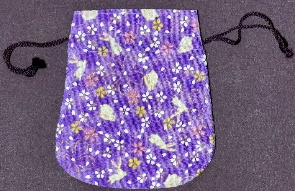 Japanese Handmade Coinpurse MADE IN JAPAN PURCHASED IN KYOTO