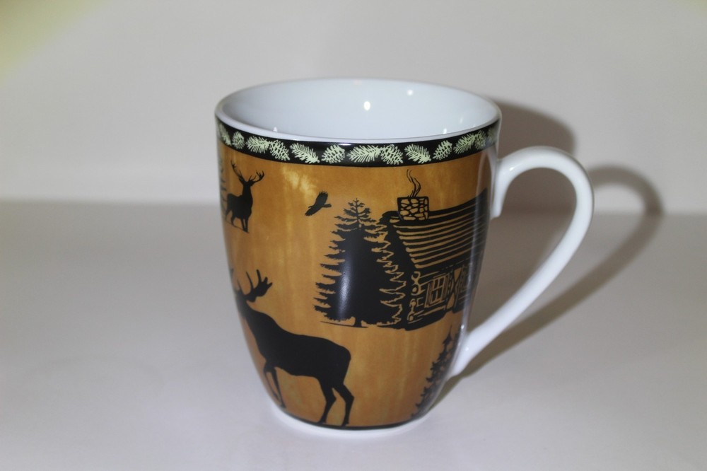 Bass Pro Shops White River 12 oz Ceramic Coffee Mug
