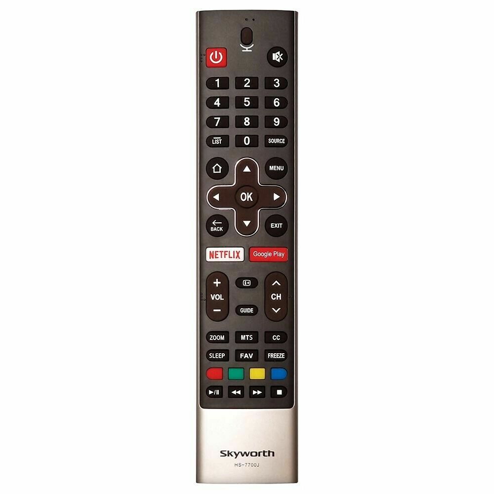 New Original HS-7700J For Skyworth Android Voice Smart TV Remote 58G2A XA8000