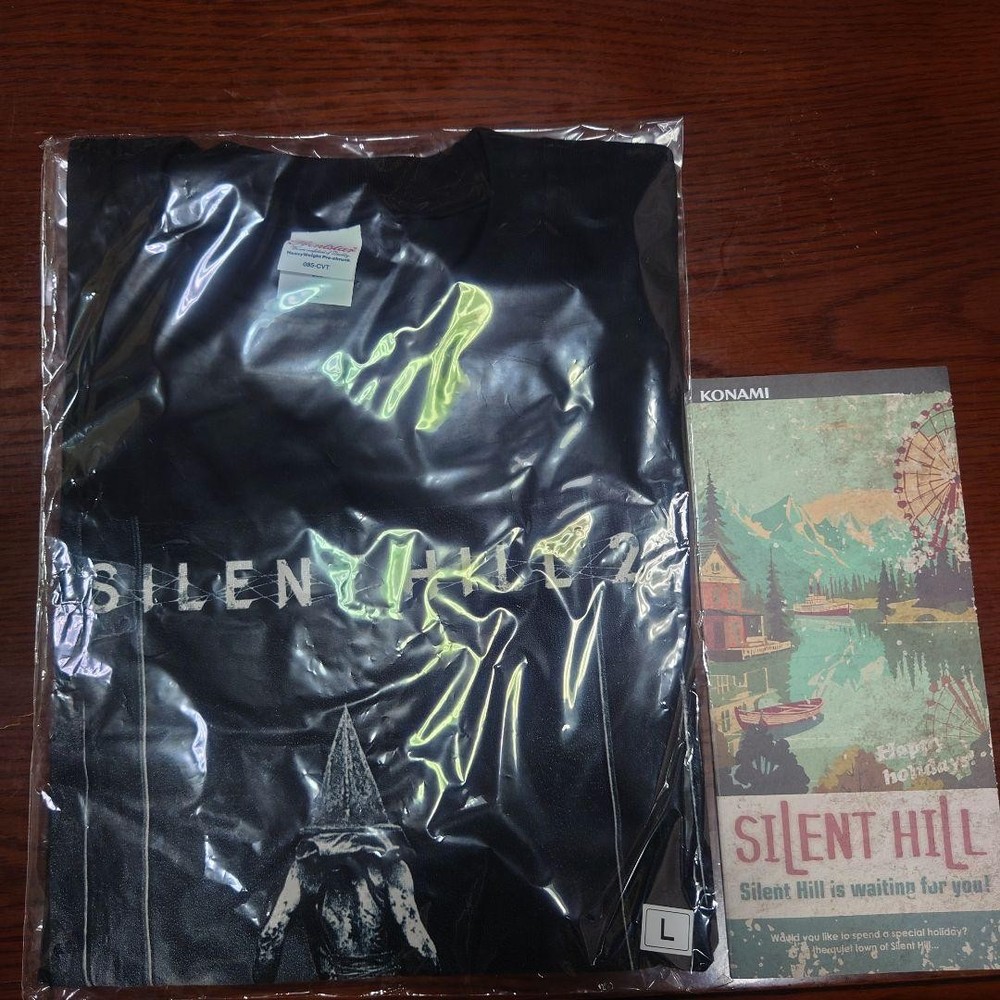 Silent Hill 2 TGS 2024 Ltd Edition Unopened T-shirt & Pamphlet Set