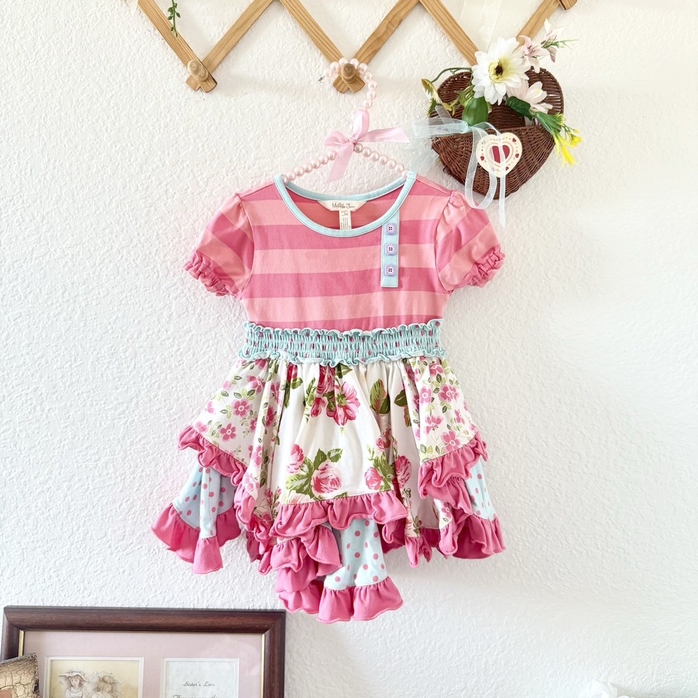 Girls MATILDA JANE Take A Spin Dress Size 2