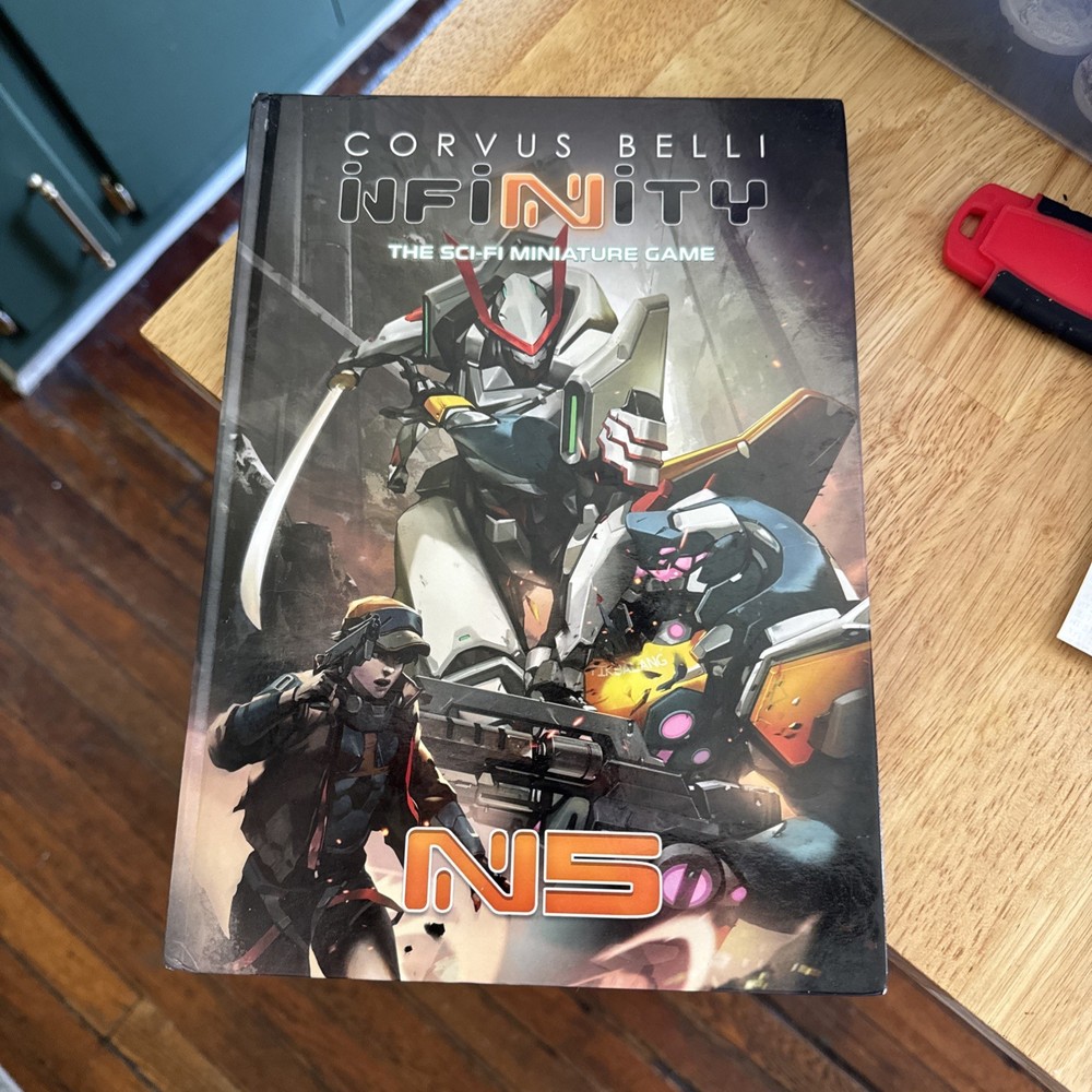 Corvus Belli Infinity Lore and Campaign Book N5