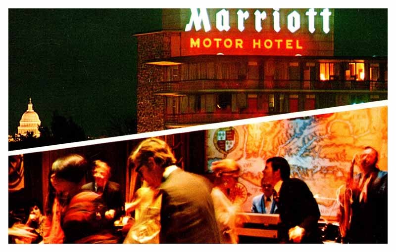 Postcard HOTEL SCENE Washington District of Columbia DC AT6024