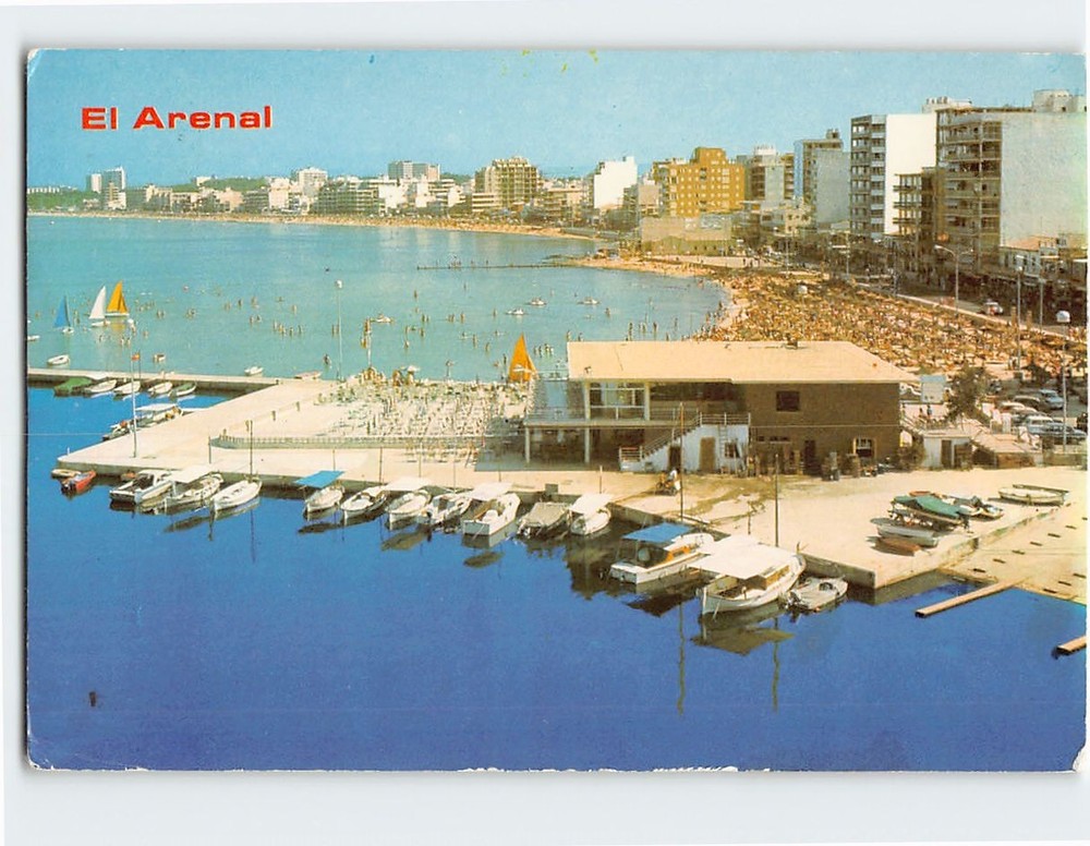 Postcard  View Of S'Arenal Mallorca Spain
