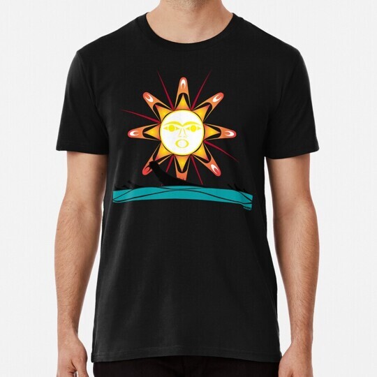 Squaxin s Salish Sun S to 5XL Made in the USA T-Shirt