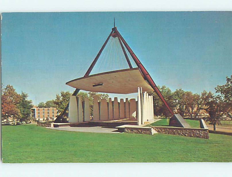 Unused Pre-1980 ARTS CENTER AT PURDUE UNIVERSITY Lafayette Indiana IN L6657@