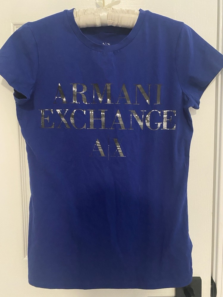 Armani Exchange Women’s Slim Fit Stretch Tee Shirt