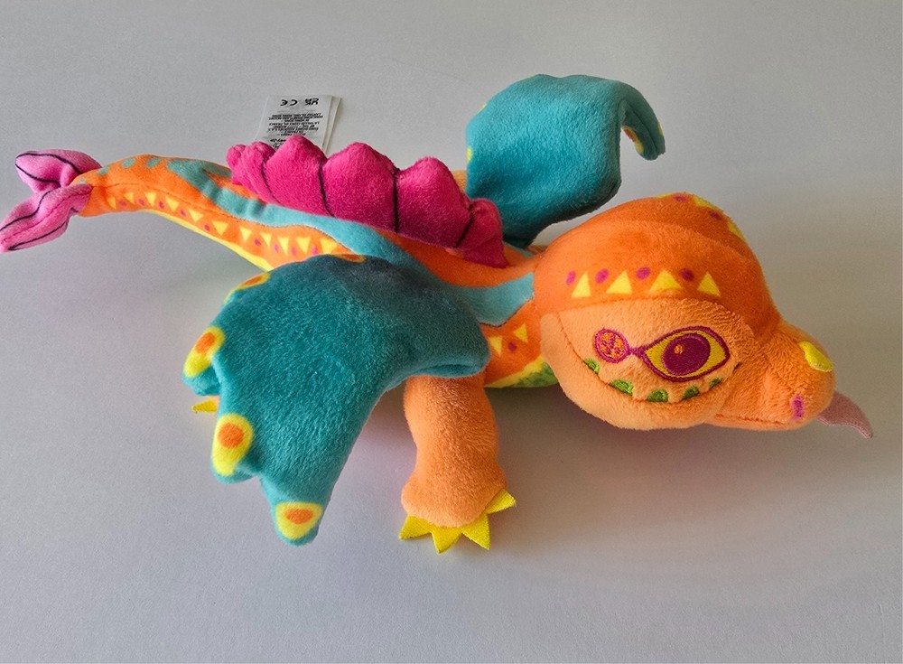 Disney Parks Pixar Coco Alebrijes orange magnetic shoulder pal plush collectable