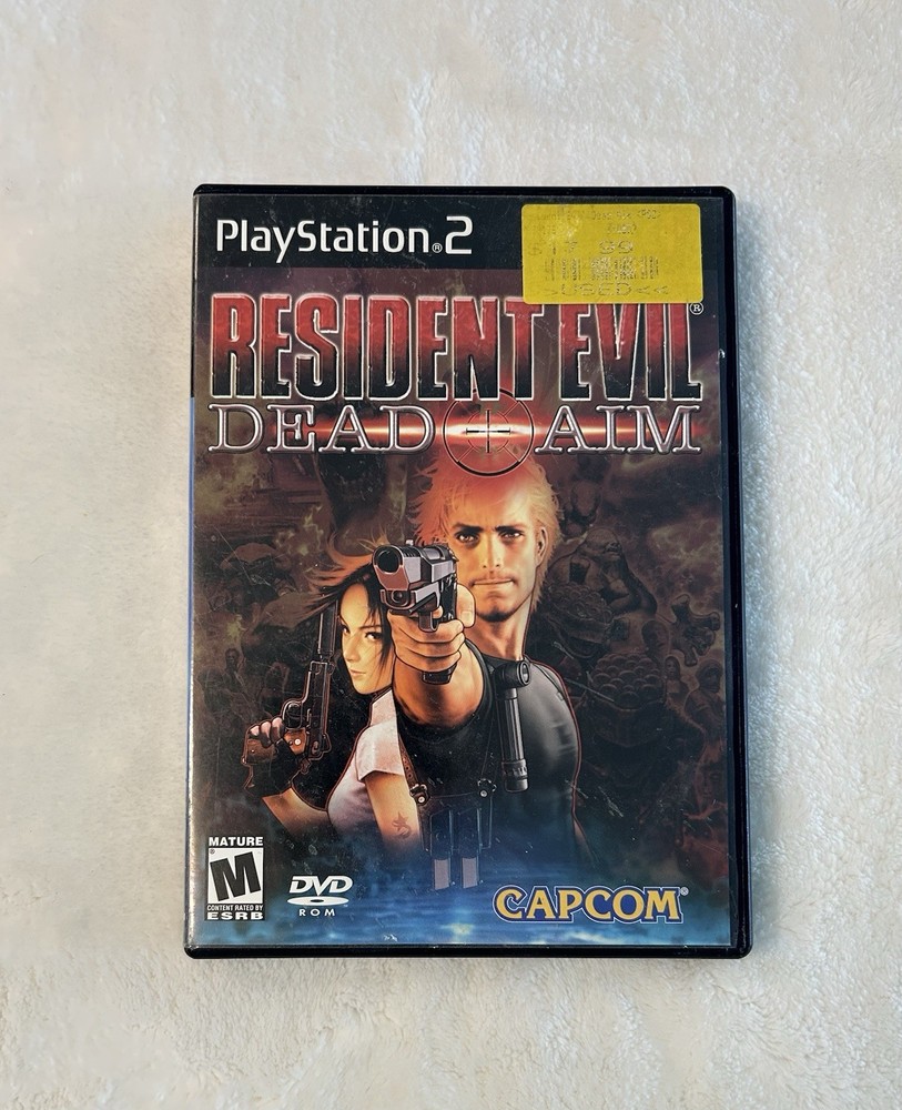 Resident Evil: Dead Aim (Sony PlayStation 2, PS2, 2003) CIB