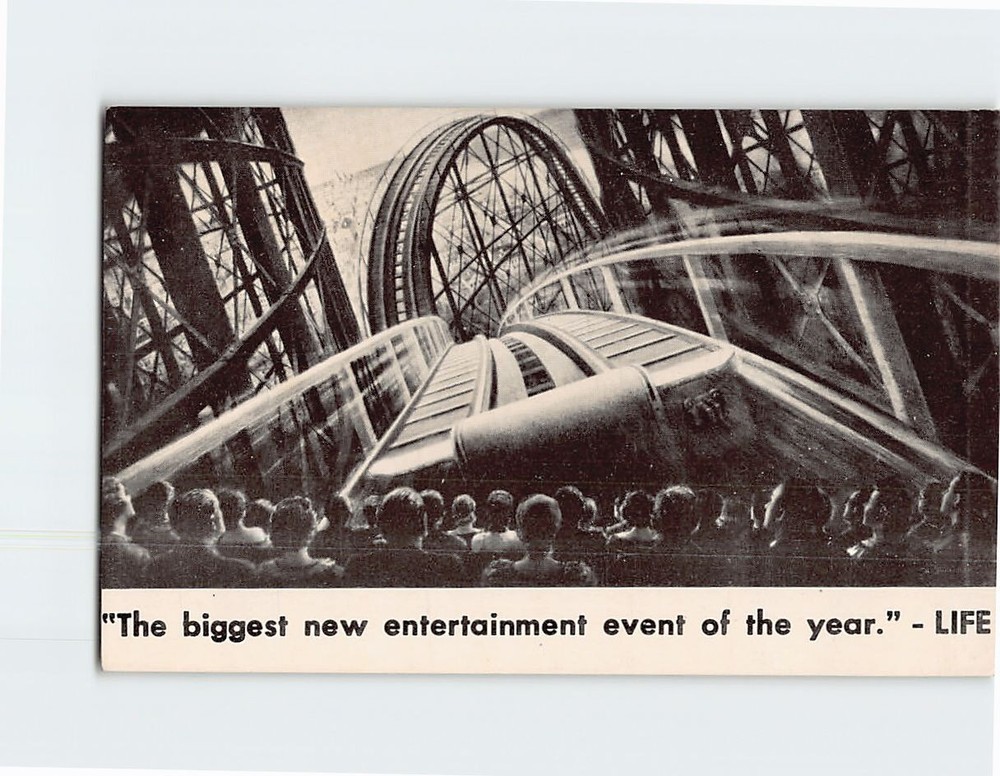 Postcard The biggest new entertainment event of the year Life Cinerama CA USA