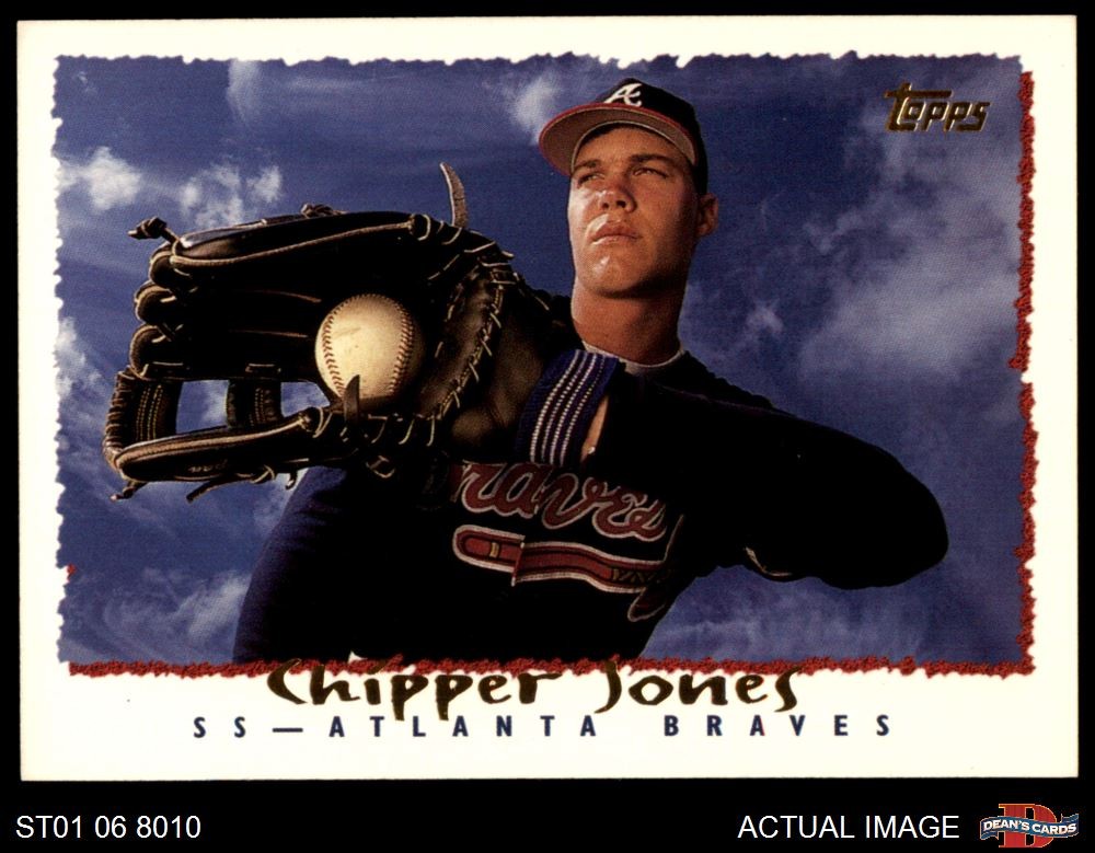 1995 Topps #535 Chipper Jones Braves HOF 8 - NM/MT