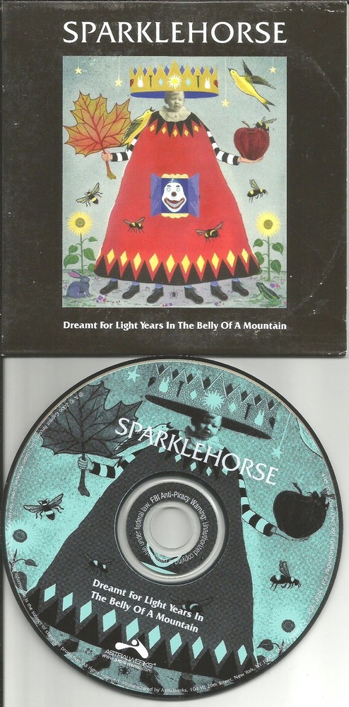 SPARKLEHORSE & TOM WAITS Dreamt for light ADVNCE CARD SLEEVE PROMO DJ CD 2006