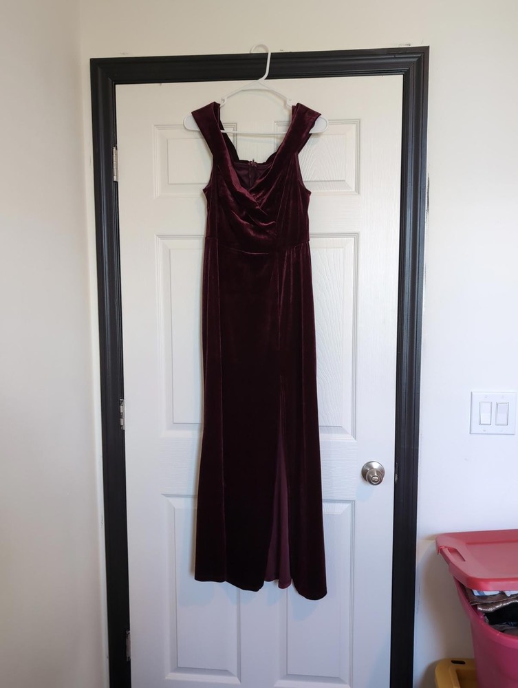 Size 10 red velvet dress