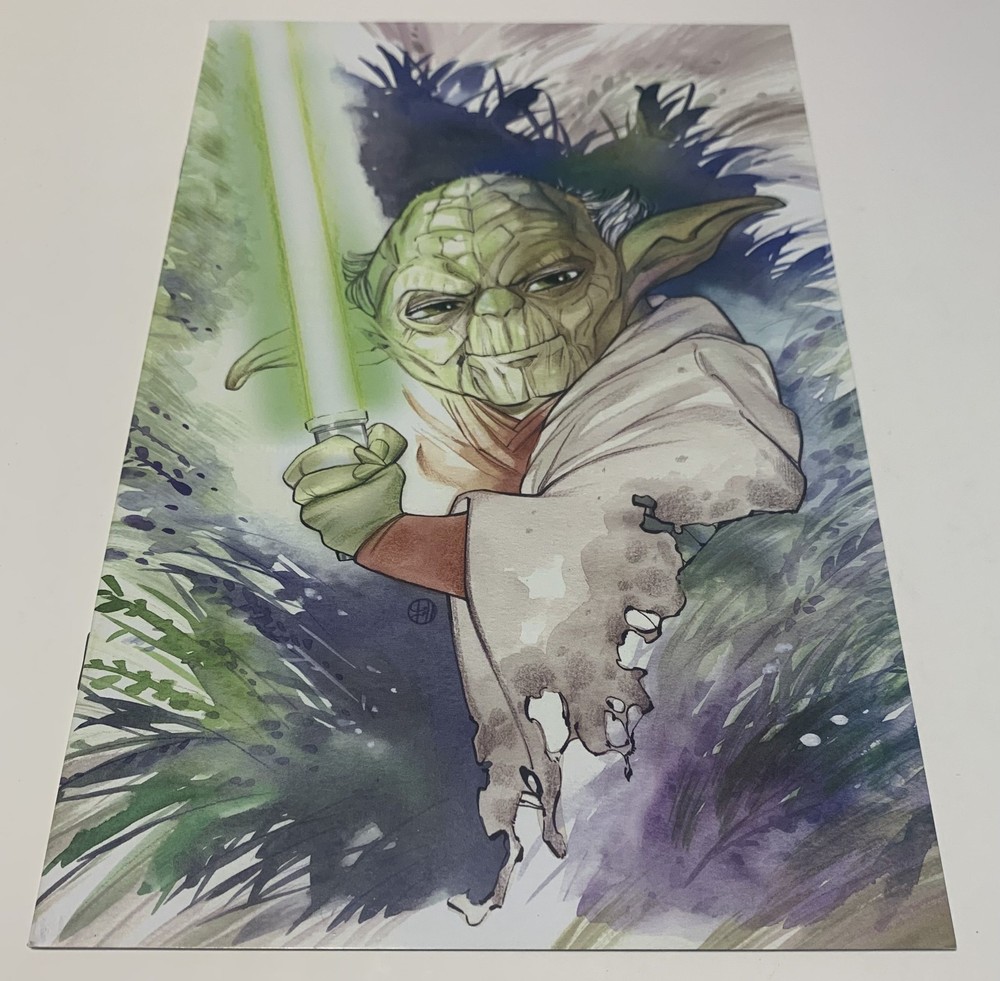 STAR WARS ADVENTURES: CLONE WARS: BATTLE TALES #1—PEACH MOMOKO Virgin Variant