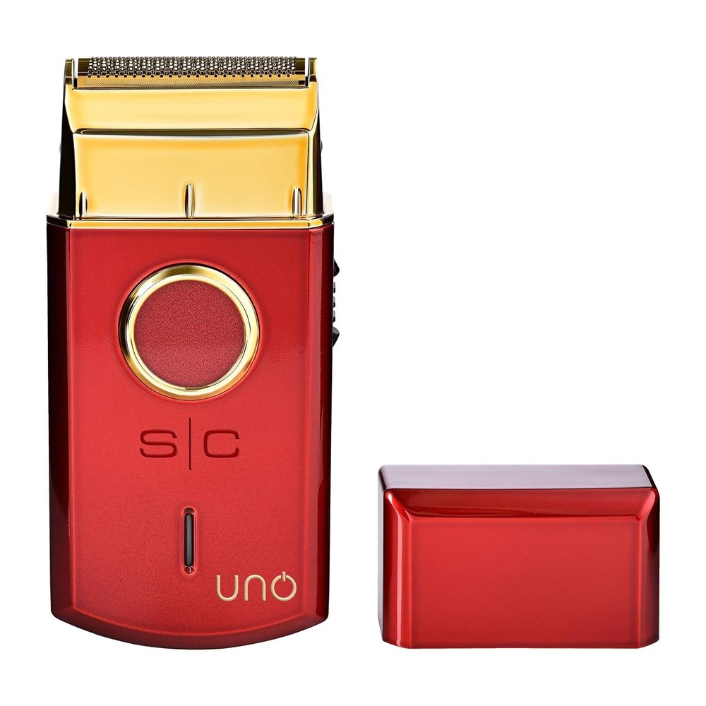 Portable Gold Titanium Electric Foil Shaver - Hypoallergenic for Smooth Shaving
