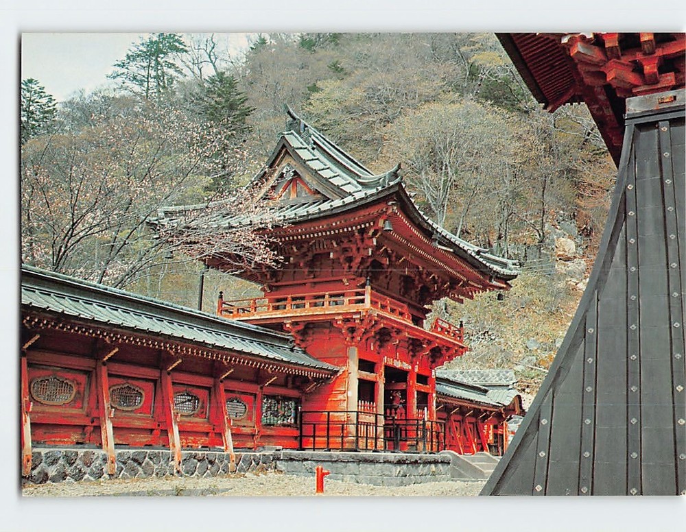 Postcard Niomon Gate Kiyomizu-dera Temple Complex in Kyoto Japan