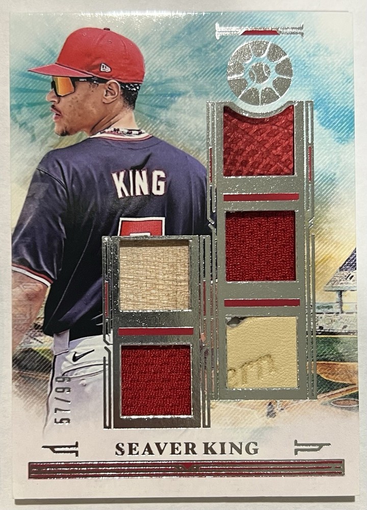 2025 Panini Boys Of Summer - Five Tool Player Materials Seaver King #FTM-SK /99