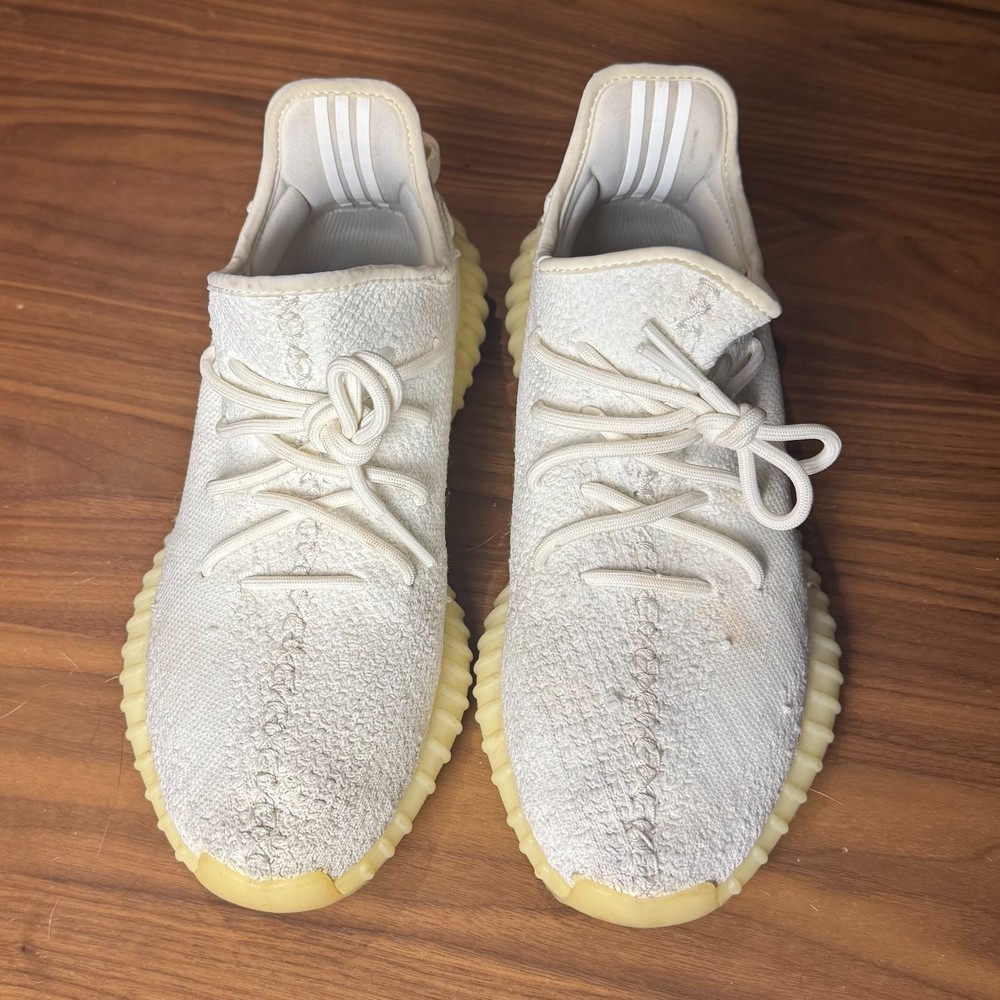 adidas Yeezy Boost 350 V2 Low Cream White / Triple White - Size 9.5 US