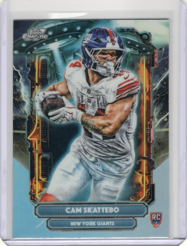 Cam Skattebo 2025 Topps Cosmic Chrome Extraterrestrial Rookie #Et-4