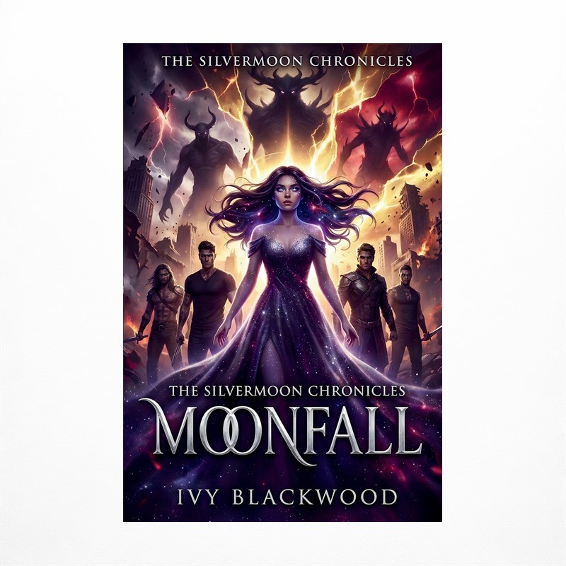 Moonfall: A Reverse Harem Paranormal Academy Romance (The Silvermoon Chronicl...