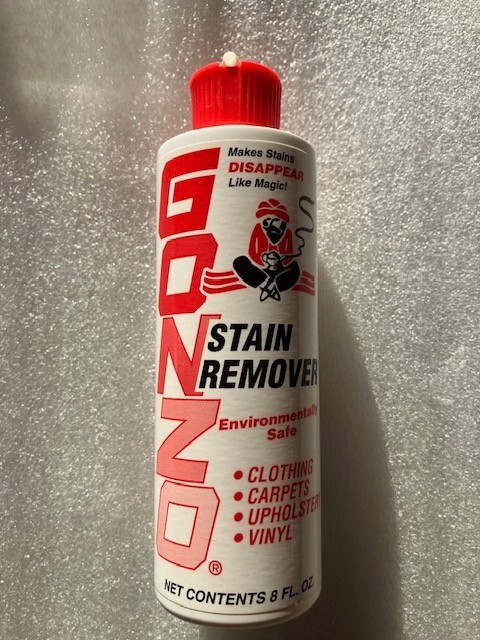 GONZO Laundry Stain Remover Clothes Fabric Carpet 8oz NEW - Discontinued !