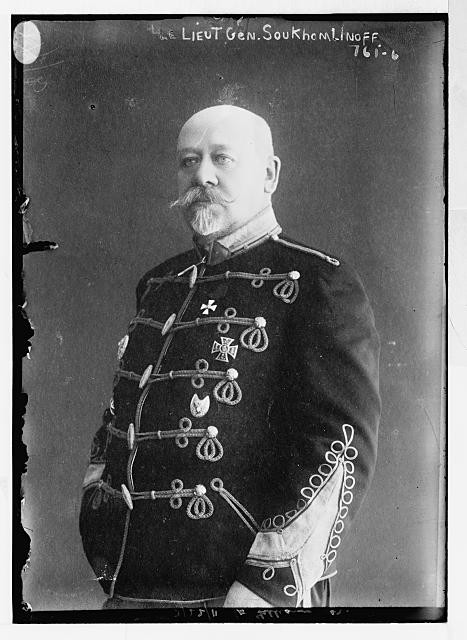 Photo:Lieut. Gen. Soukhomlinoff, in uniform