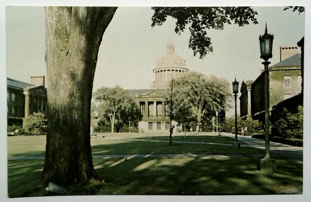 The Quadrangle University of Rochester NY Vintage Litho Postcard