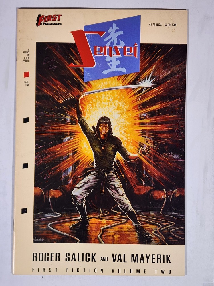 Sensei #1 VF First Comics 1989