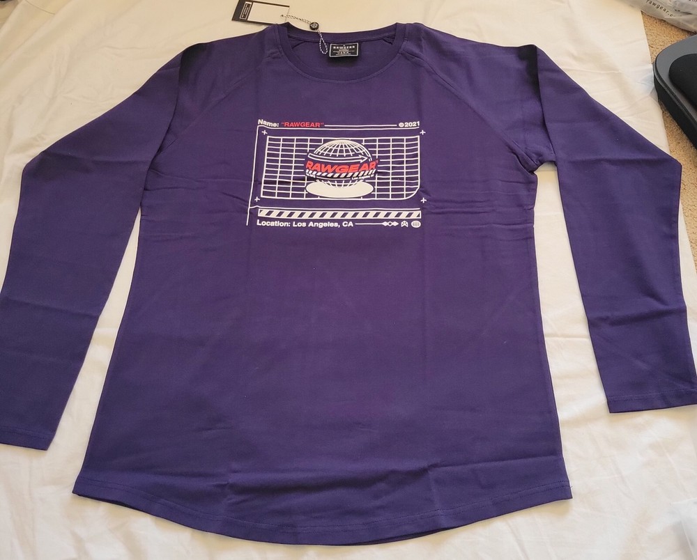 Raw Gear Men's 2021 Graphic Long Sleeve T-Shirt Size Large RG440