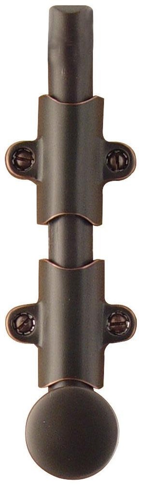 Emtek 8511 6-Inch Solid Brass Bronze Surface Bolt