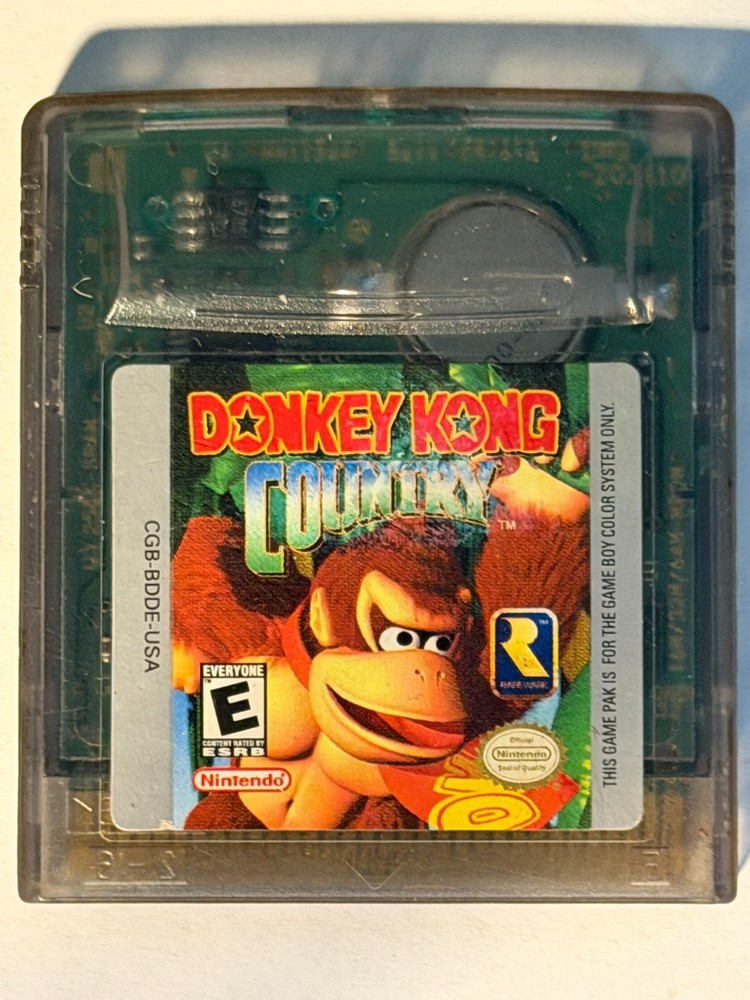 Donkey Kong Country -Nintendo Game Boy Color (2000) (CGB-BDDE-USA)