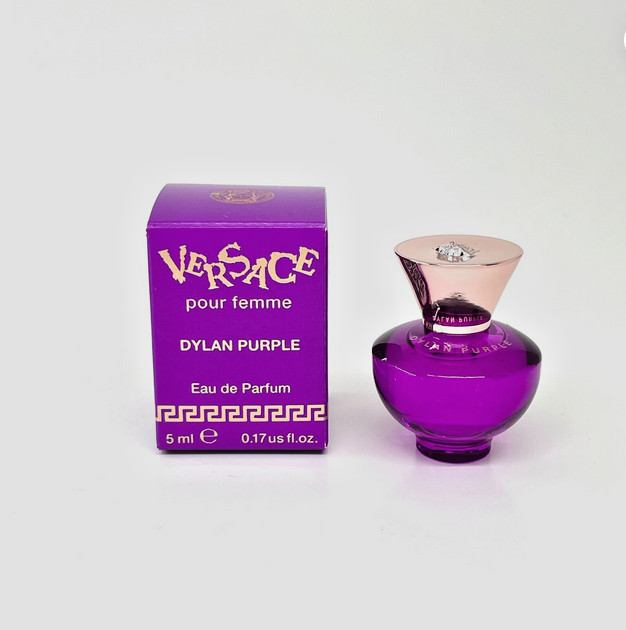 Versace Dylan Purple Pour Femme Eau De Parfum EDP Perfume 5ml/0.17oz Travel Mini