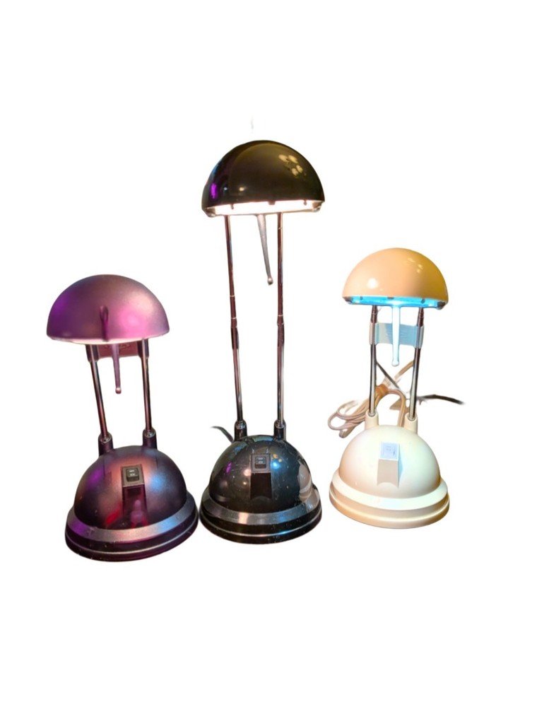 Vintage IKEA Espressivo Telescopic Halogen Desk Lamp (Purple, Black or Cream)