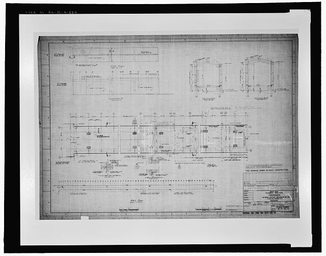 Photo:Clear Air Force Station Alaska 1960 BMEWS Site II Technical Plan