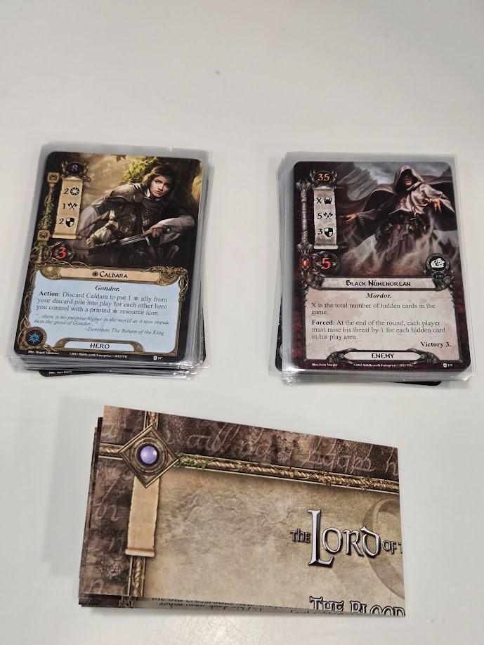 The Lord of the Rings Card Game The Blood of Gondor Adventure Pack (Used)