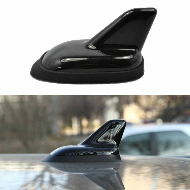 For AUDI A4 A5 Car Black Roof Dummy Radio Signal Shark Fin Aerial Antenna Trim
