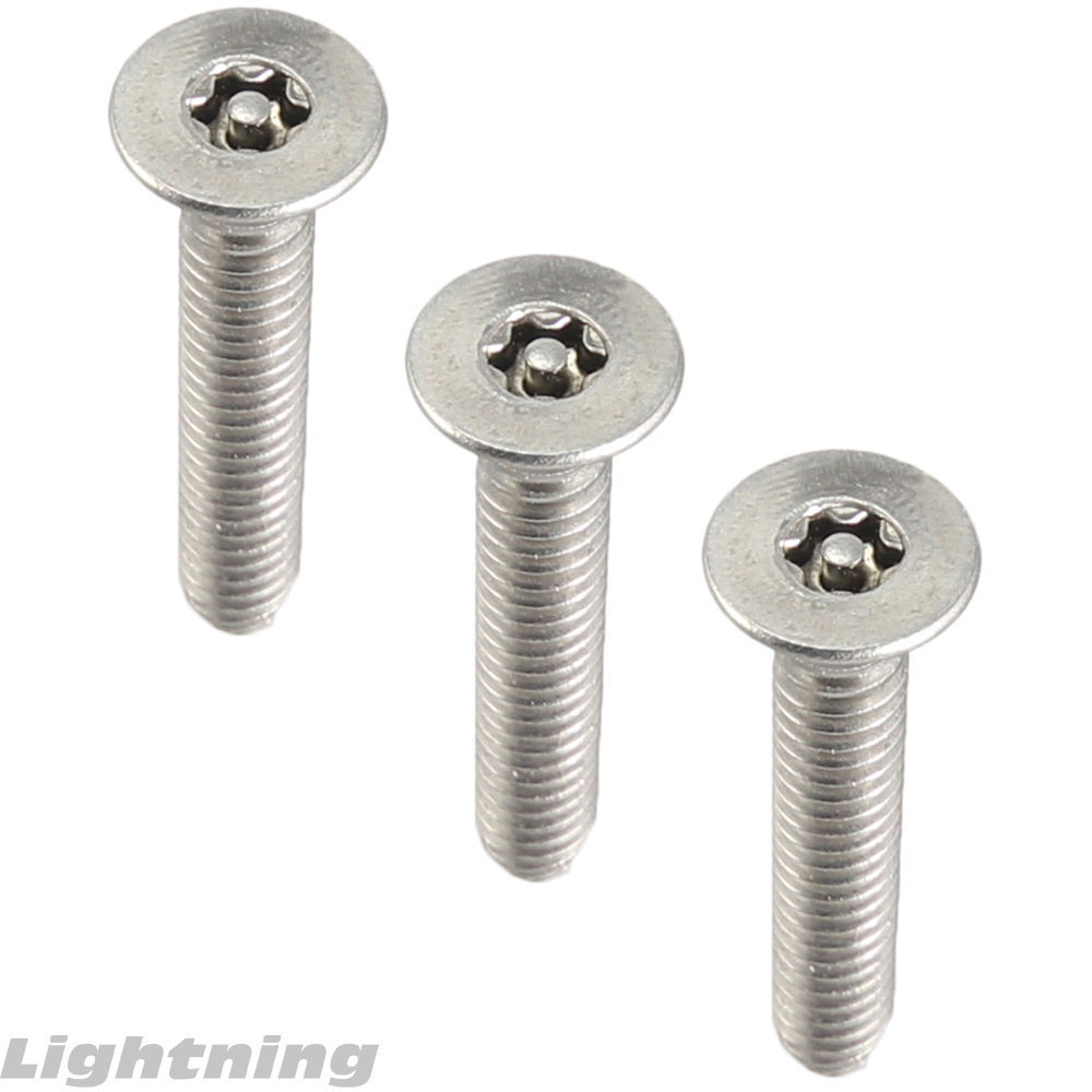 Stainless Steel 8-32 x 3/8 Torx Security Flat Head Machine Screws 500 Pack