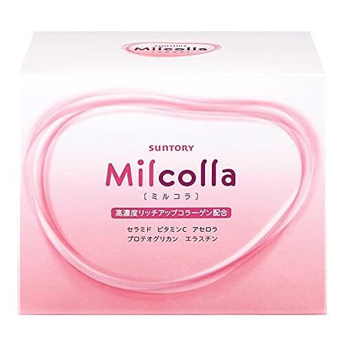 Suntory Milcolla Collagen powder Set of 3 New Japan 30days x3 =total 90days